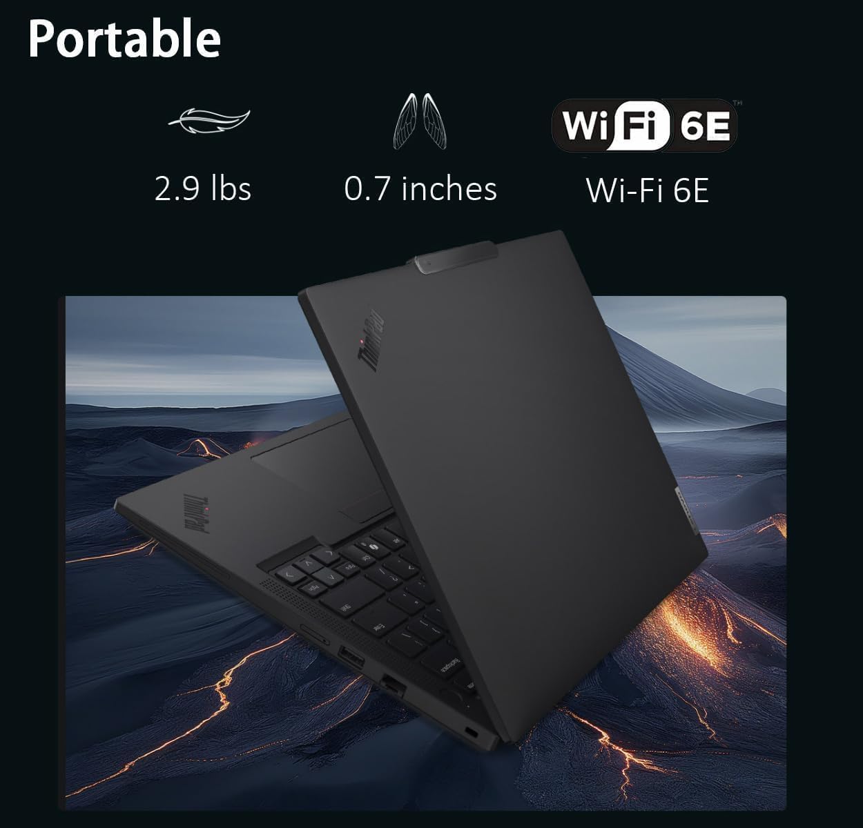 Lenovo ThinkPad T14 Gen 5 AI Business Laptop  14