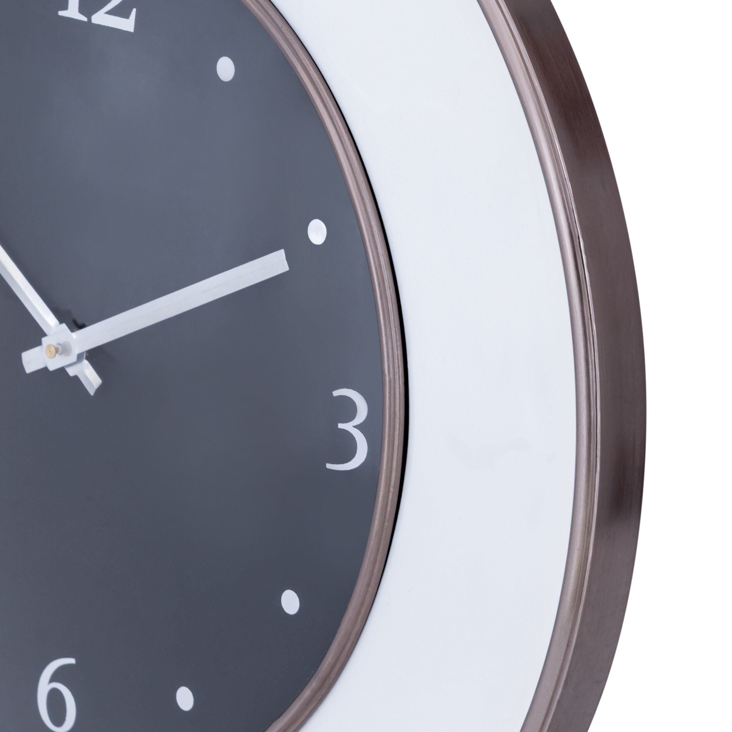 Iron Wall Clock with Enamel 46cm