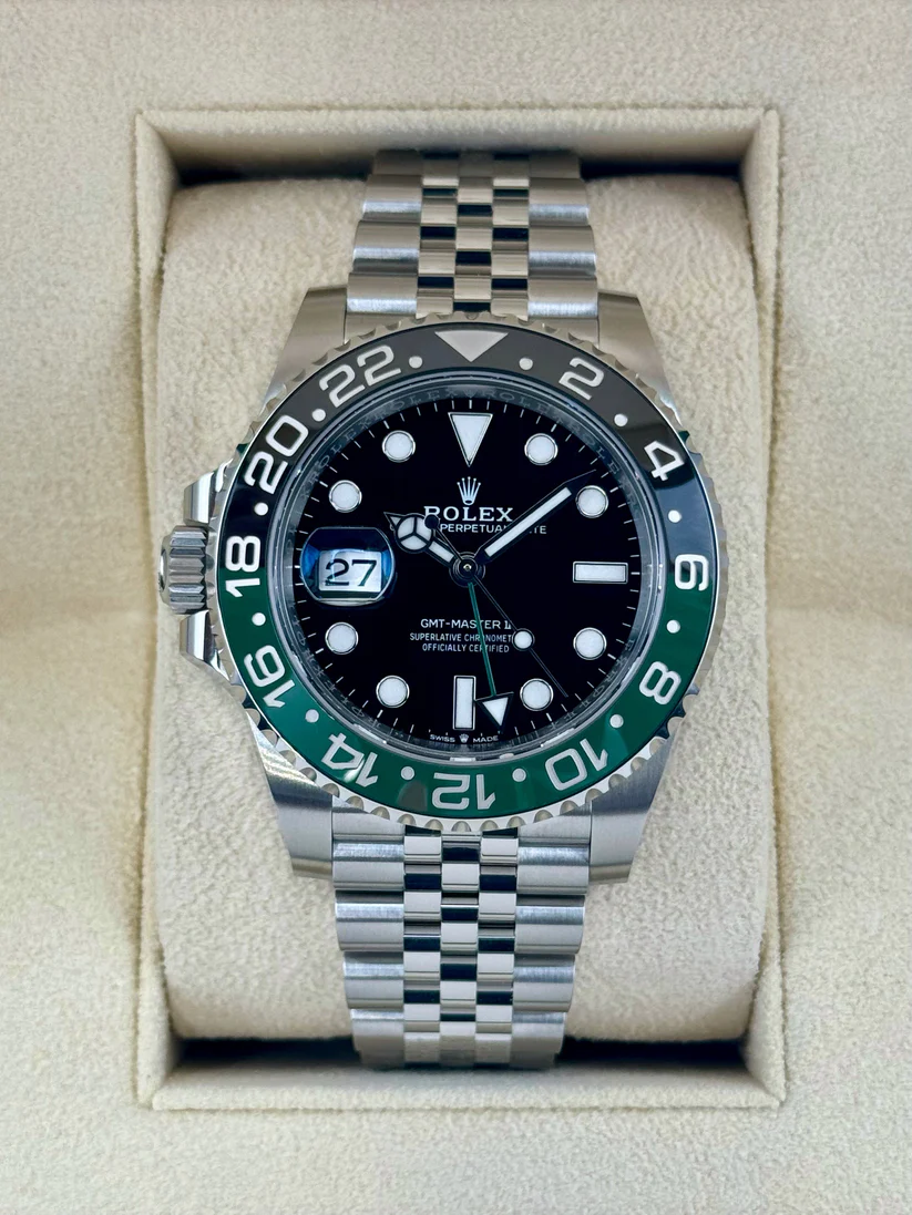 [Super Clone]RLX GMT-Master II With A Green And Black Bezel 