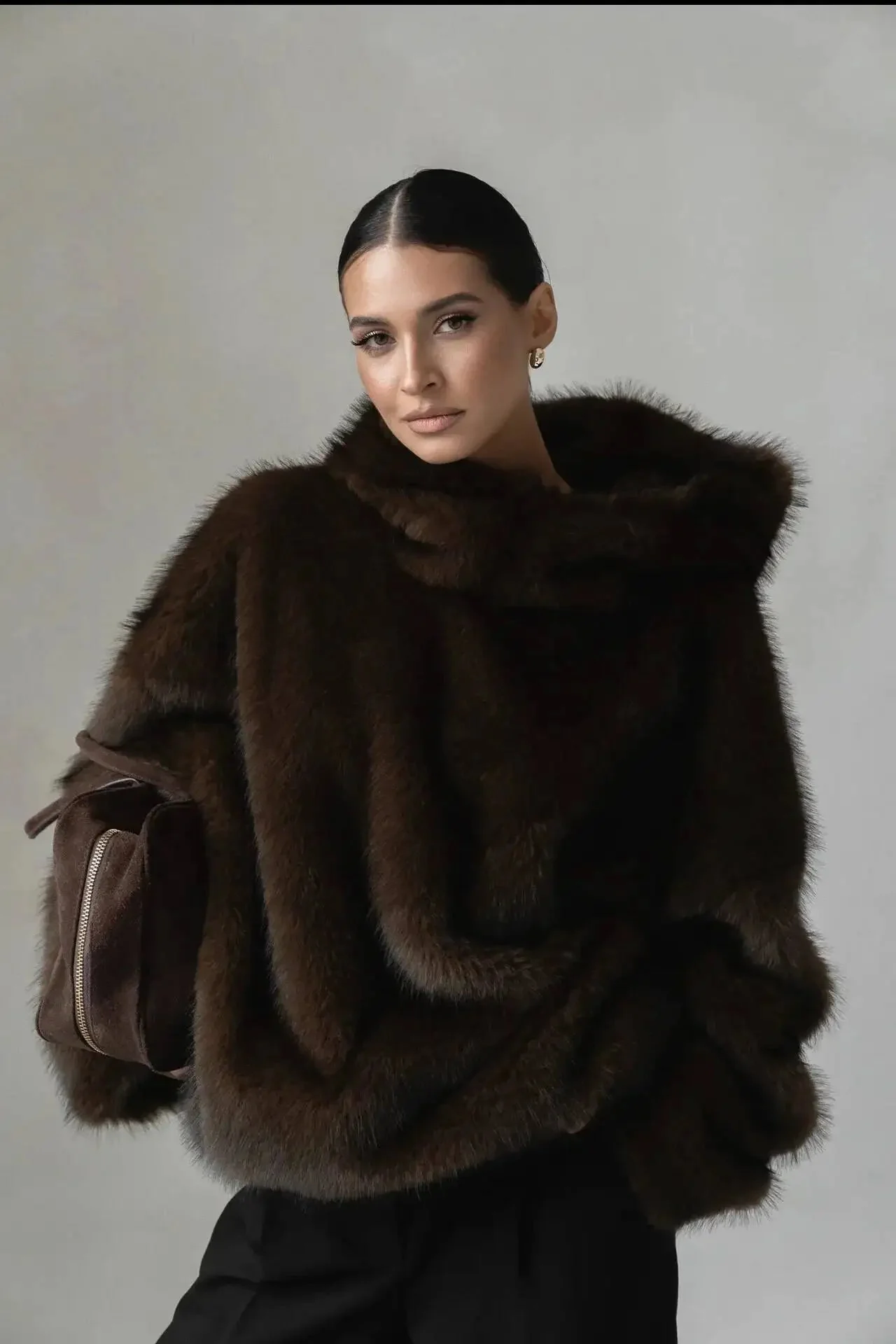Manteau en fourrure de luxe