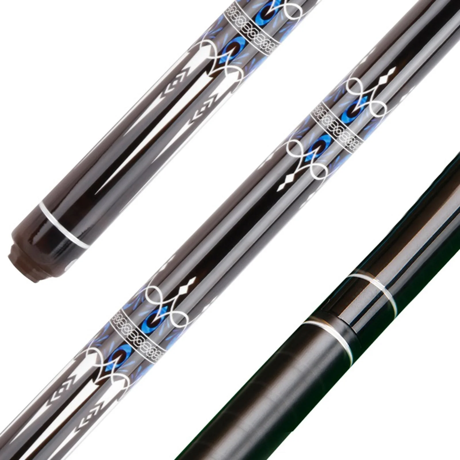 Pool Cue Carbon Fiber 58" Billiard Cue for Billiard Players Beginners Adults A(Style A) - Image 8