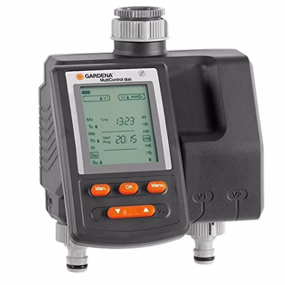 Gardena Irrigation Computer Multicontrol Duo: Automatic Irrigation Control, Weekdays programmab