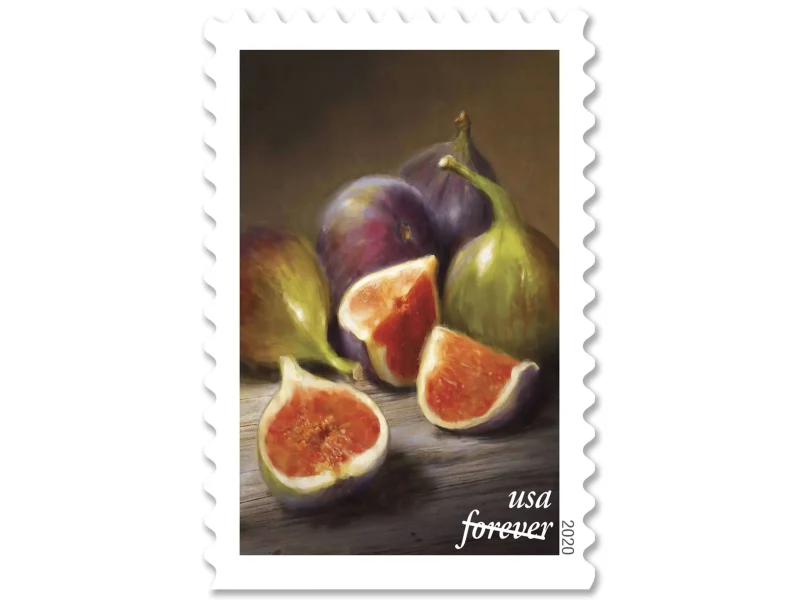 Forever Stamps 2020 Fruits & Vegetables – Fresh Produce Collection. First-Class Postage