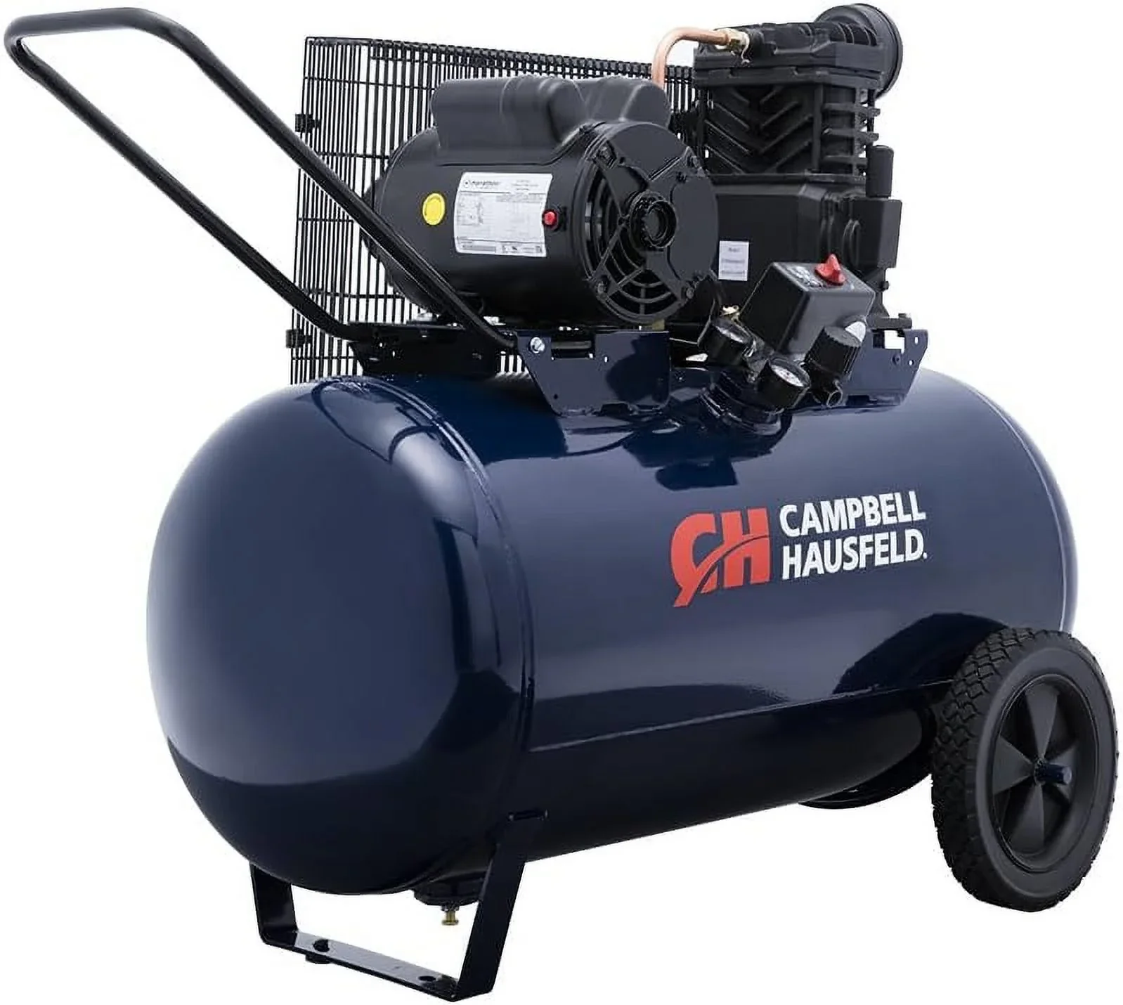 Campbell Hausfeld VT6271 3.7 HP 30 Gallon Oil-Lube Horizontal Portable Air Compressor