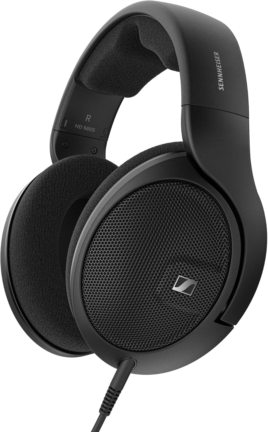 Sennheiser HD 560S Open-Back Over-Ear Wired Headphones – Neutral  Natural Sound for Music  Gaming  and Content Creation  Black