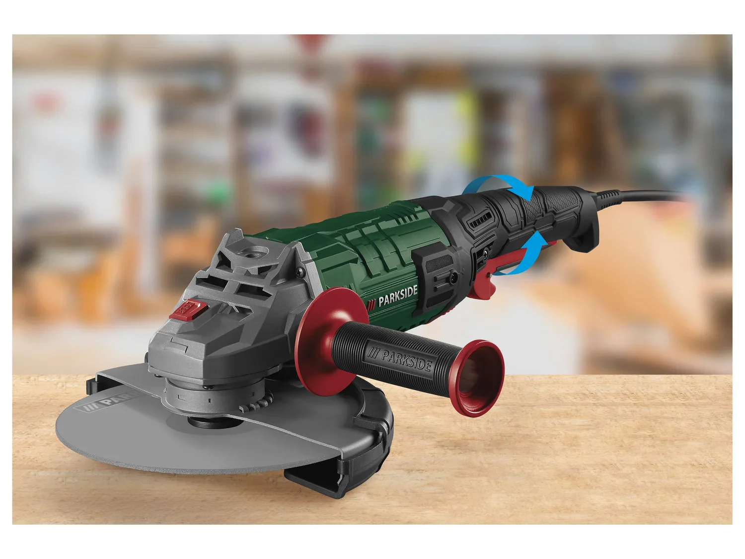 PARKSIDE Meuleuse d'angle PWS 230 E5, 230 mm, 2000 W