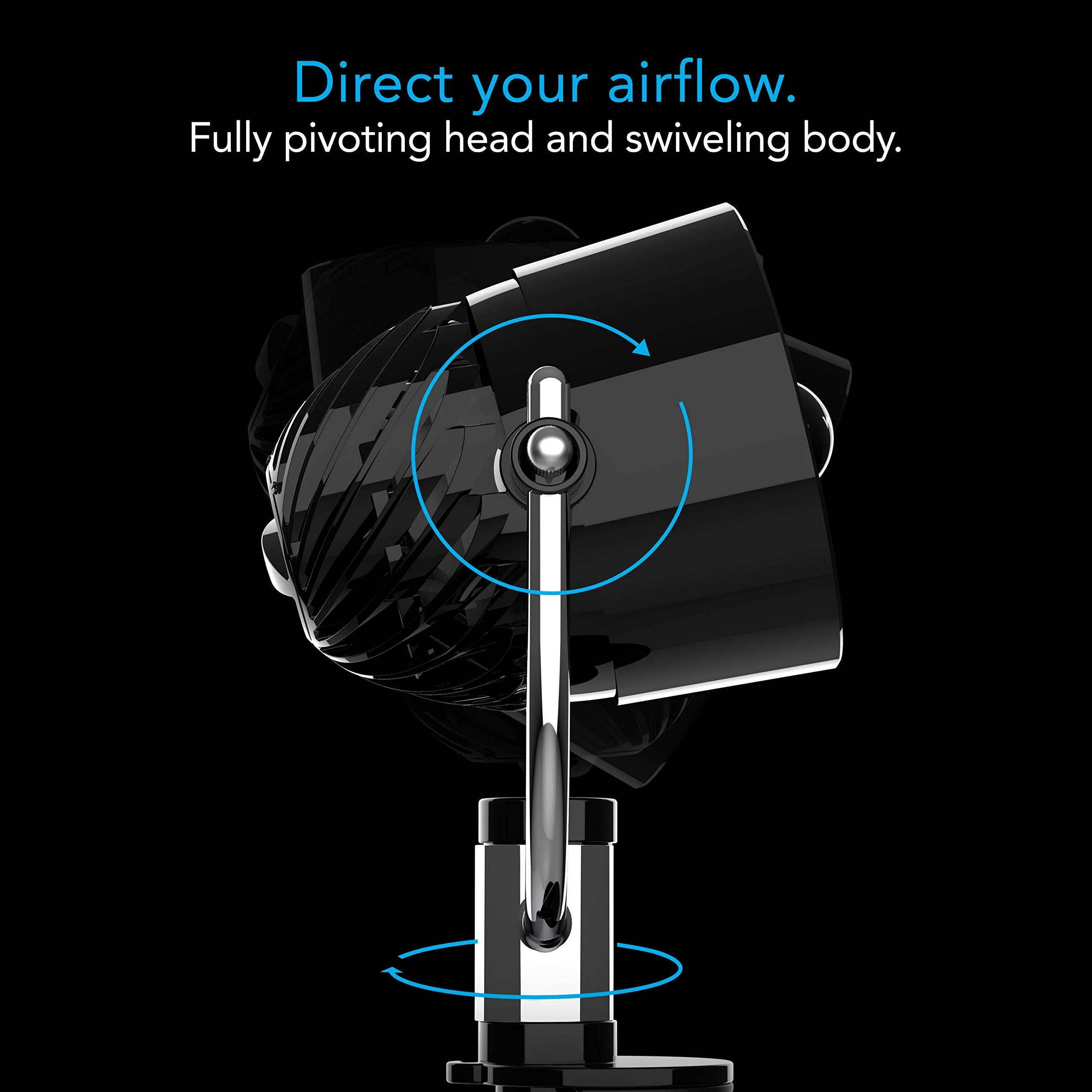 Pivot Clip Personal Air Circulator