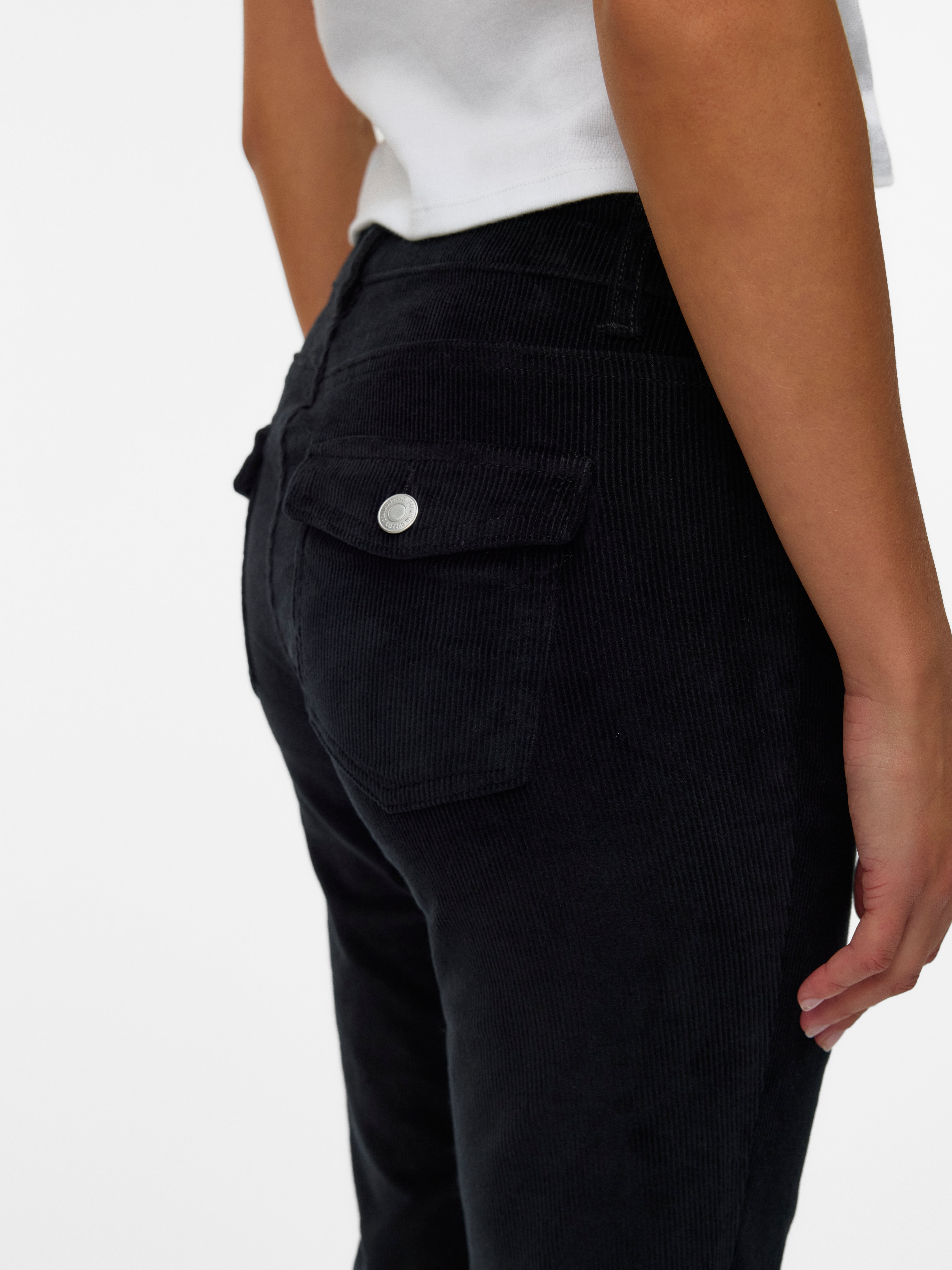 VERO MODA® VMSIGI Low rise Corduroy Trousers