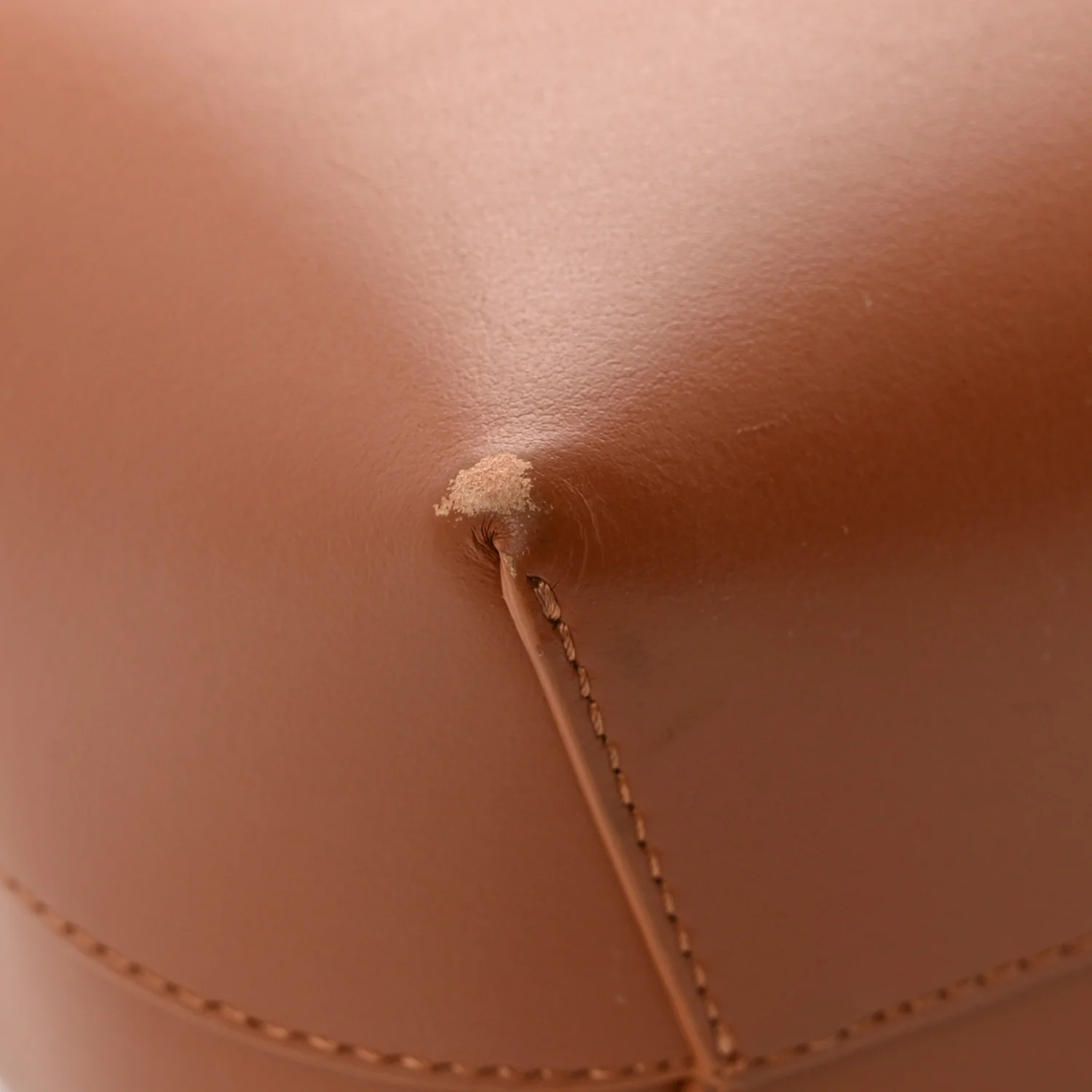 Calfskin Soft Lady Bag Biscotti