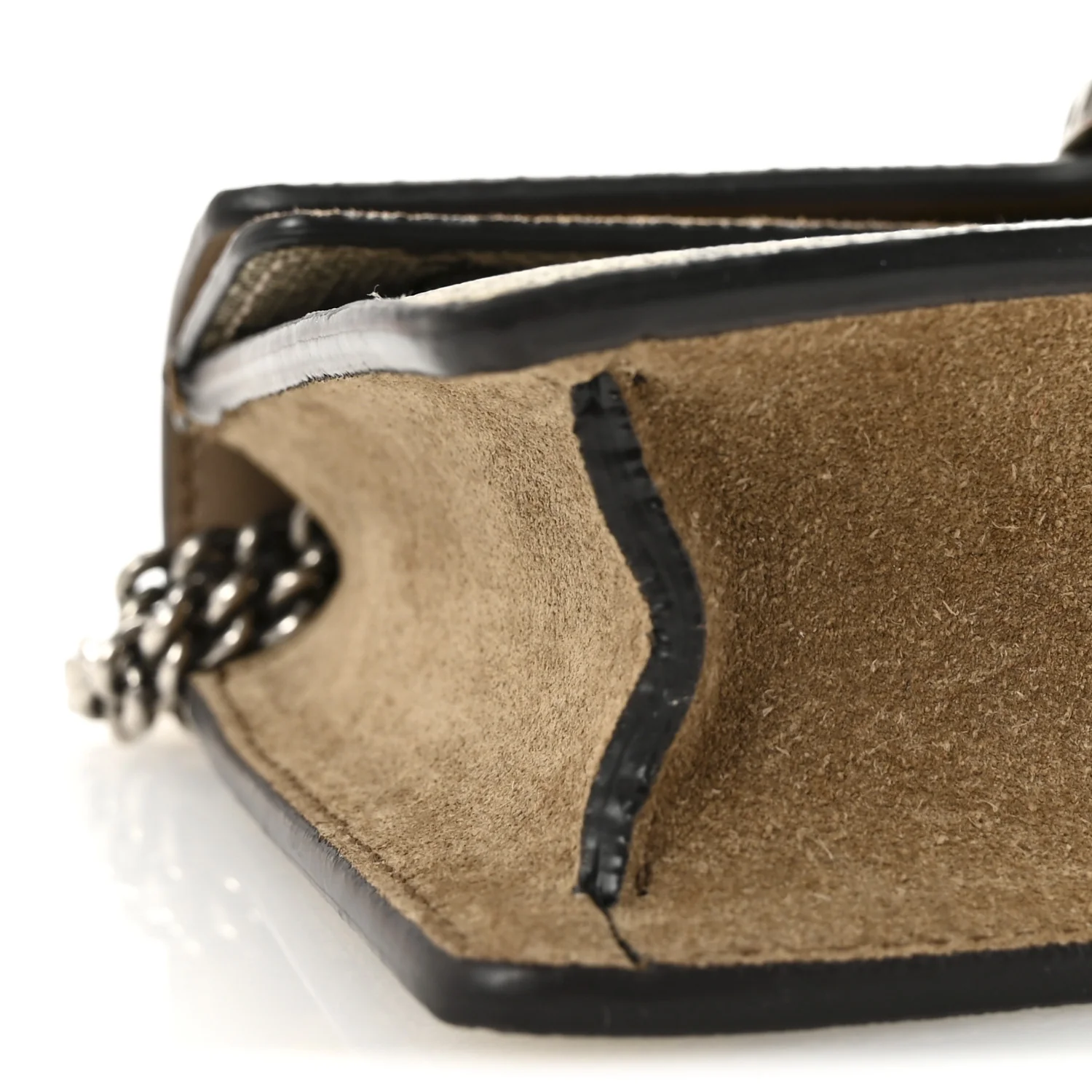 GG Supreme Monogram Super Mini Dionysus Shoulder Bag Taupe