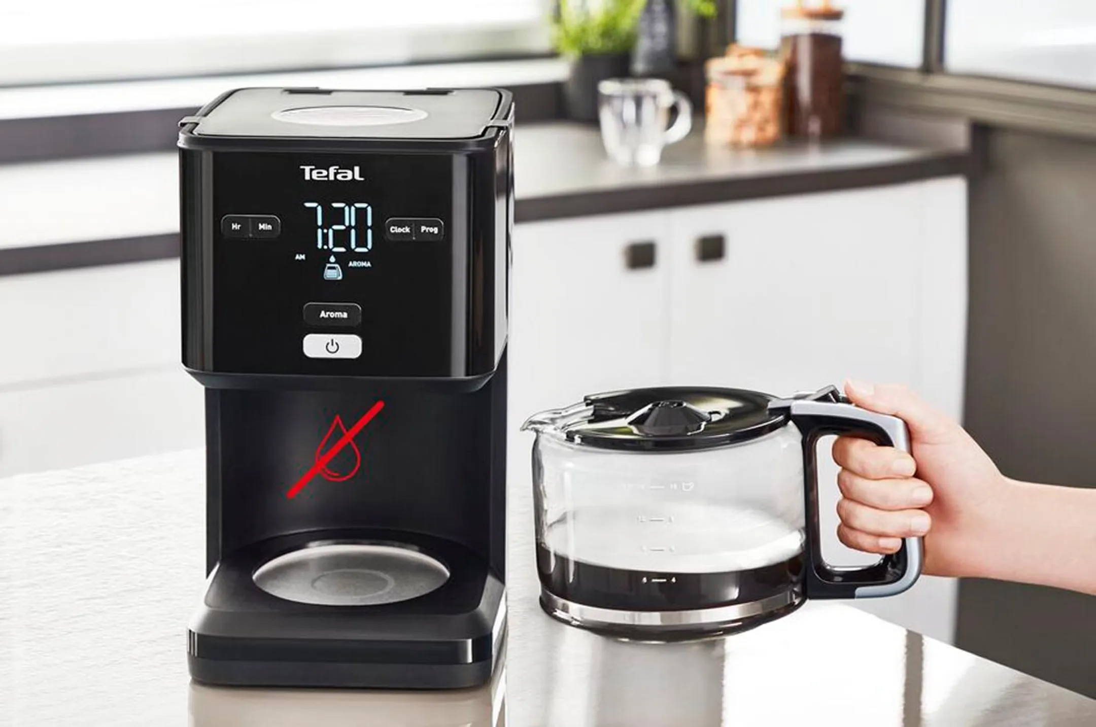 Tefal Koffiezetapparaat Smart'n Light CM600810