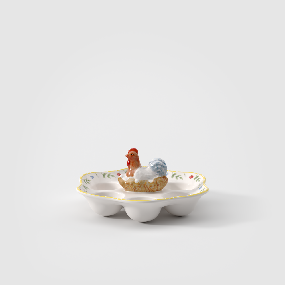 Spring Awakening Specialty plate - Yellow, 7.9'', Premium Porcelain