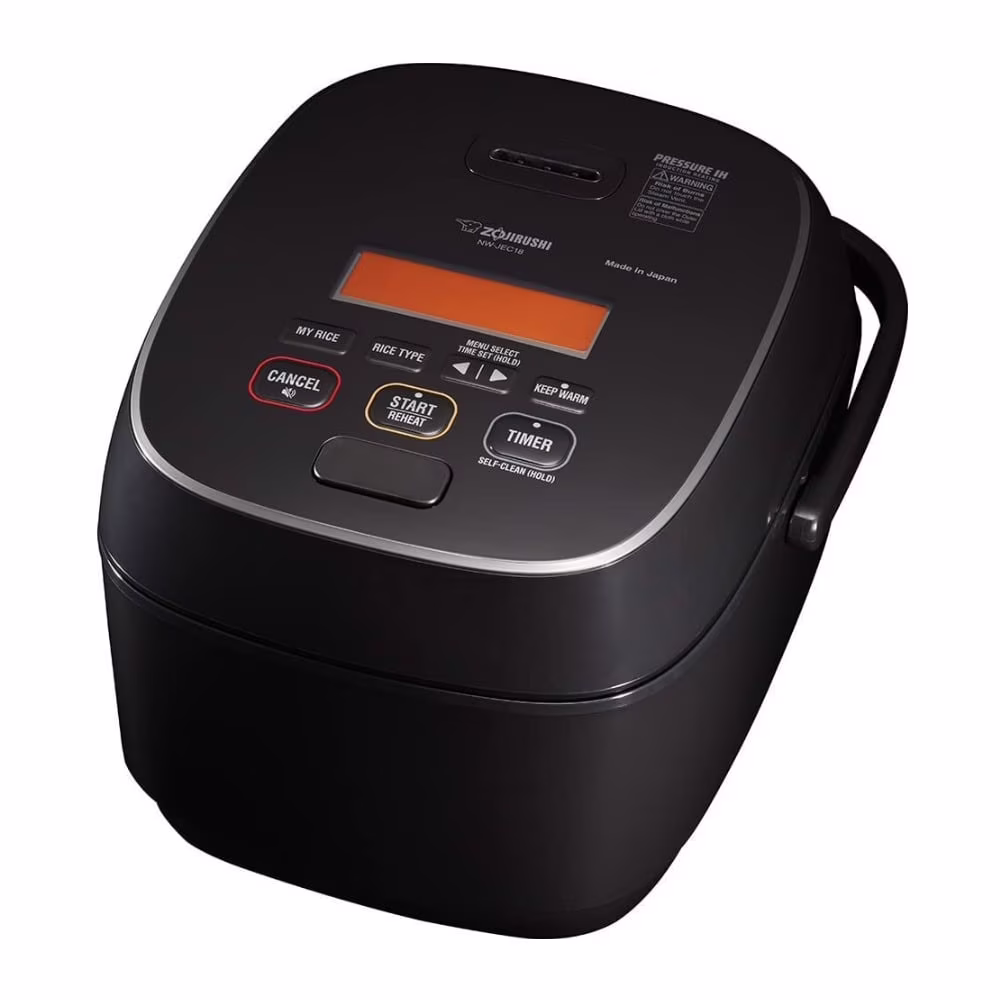 NW-JEC10BA 5.5-Cup Capacity Pressure Induction Heating Rice Cooker and Warmer (Black)(Black) - Image 3