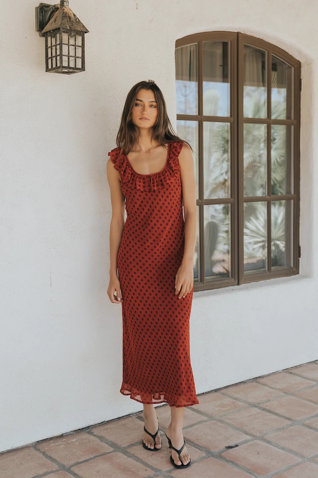Lanie Polka Dot Dress