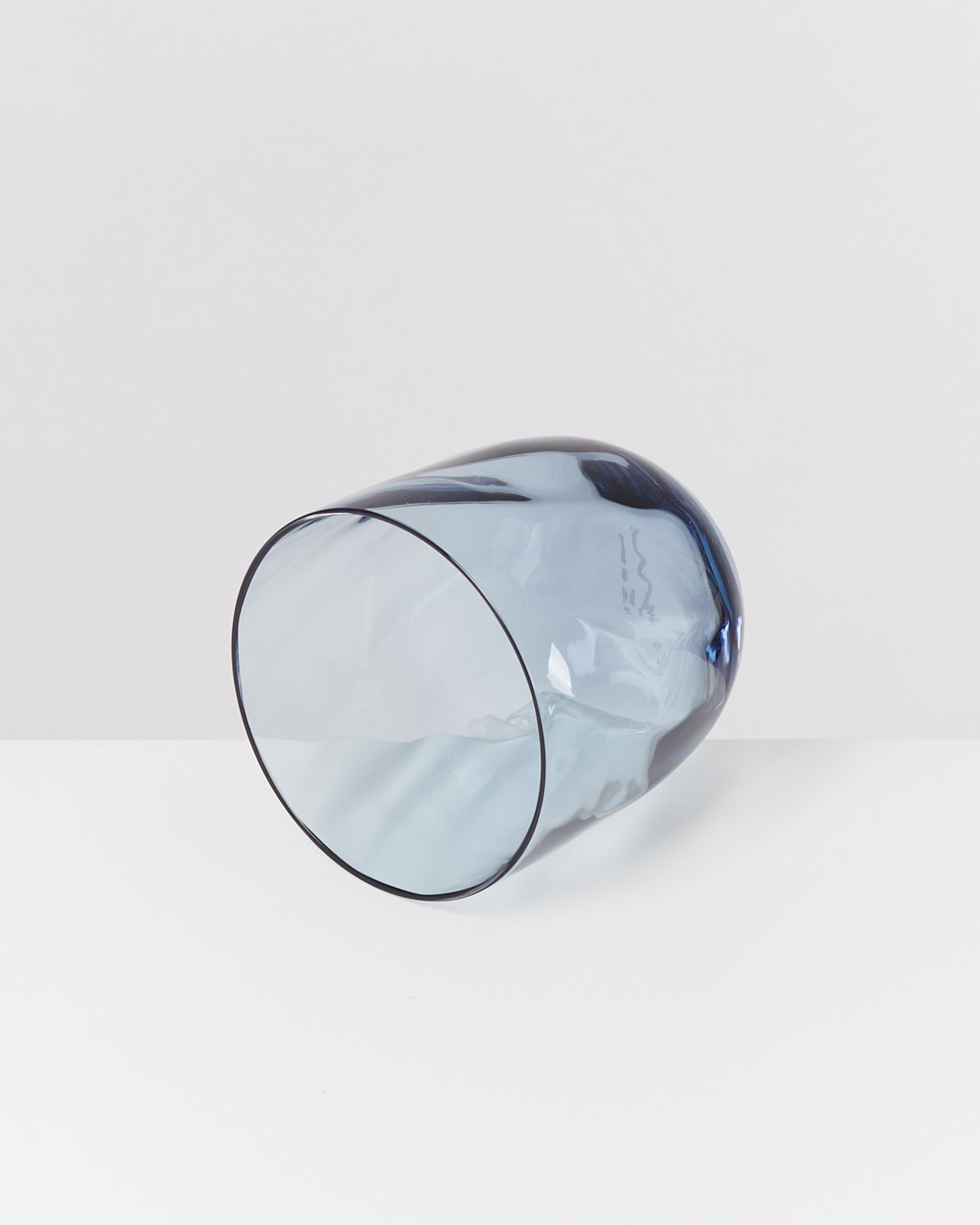 CALMA - SMALL GLASS SWIRL BLUE