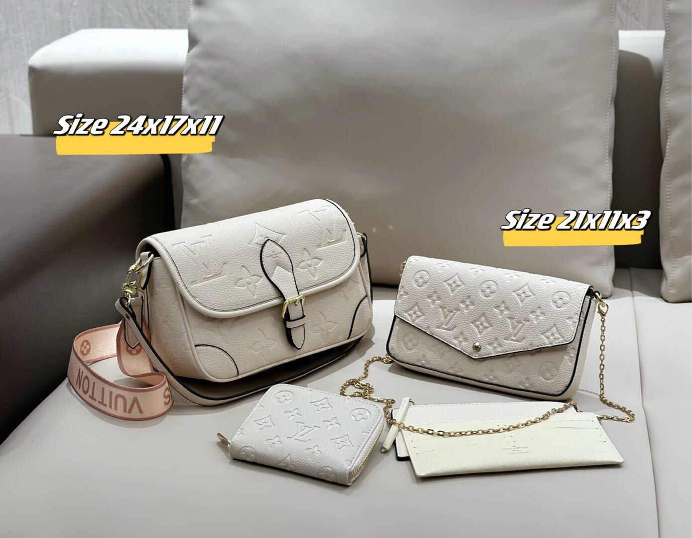 【ルイヴィトン】☆ラグジュアリー4点セット｜高級感溢れるデザイン、コスパ最強♪今すぐオンラインでチェック！