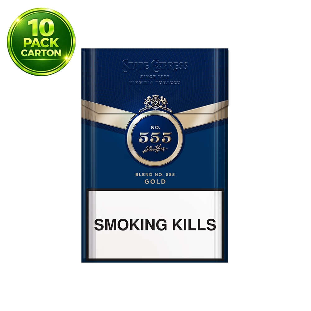 State Express 555 Gold 20s Cigarettes x 10 Packs /1 Carton