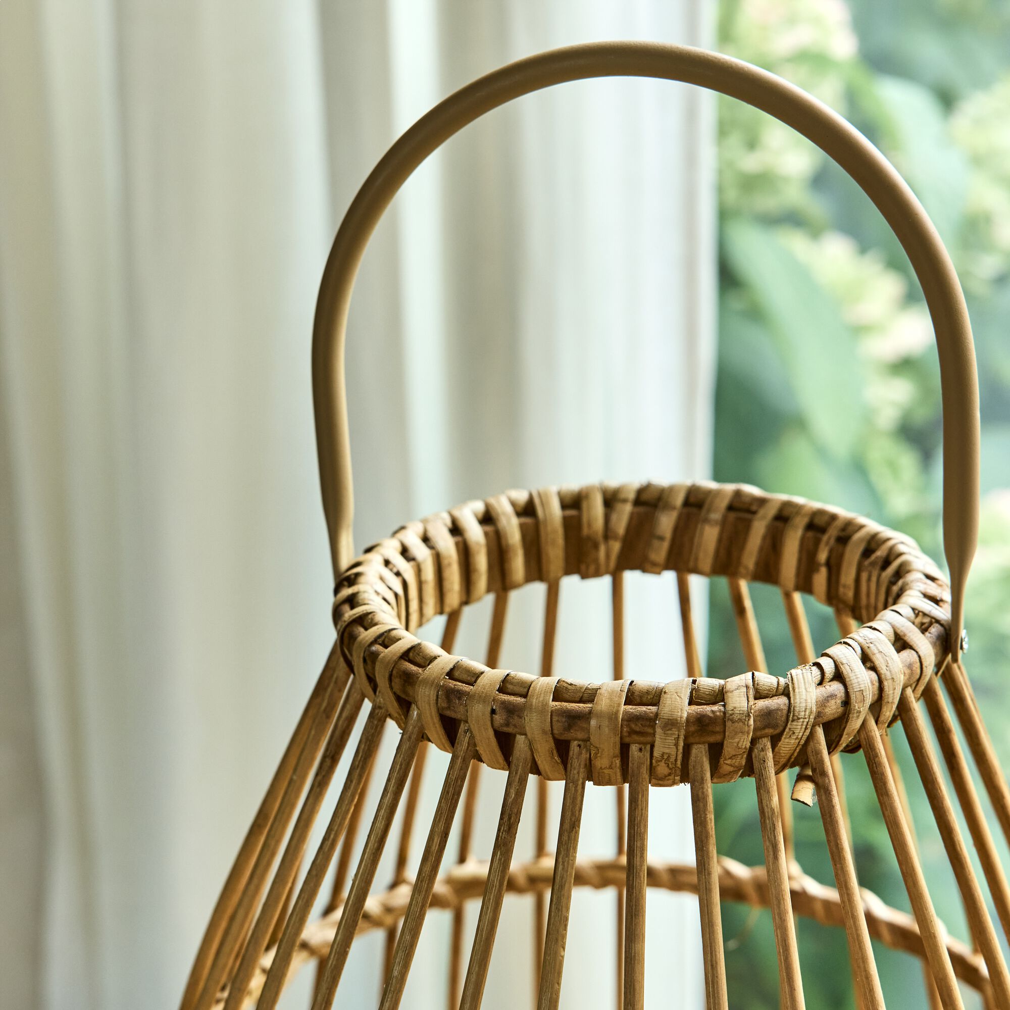 BALAJI - Photophore en bambou D28xH32cm - naturel