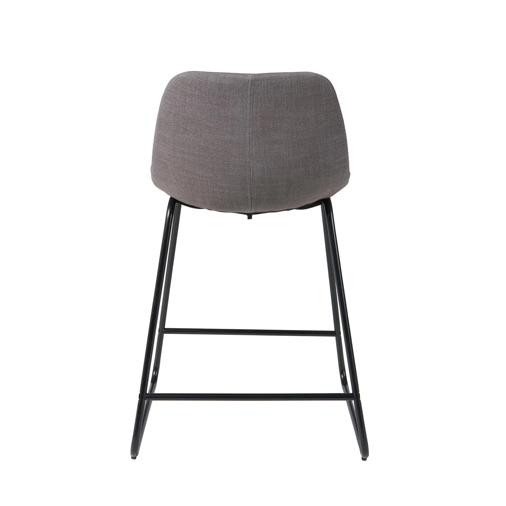 Better Homes & Gardens Scoop Counter Stool, Camel Faux Leather