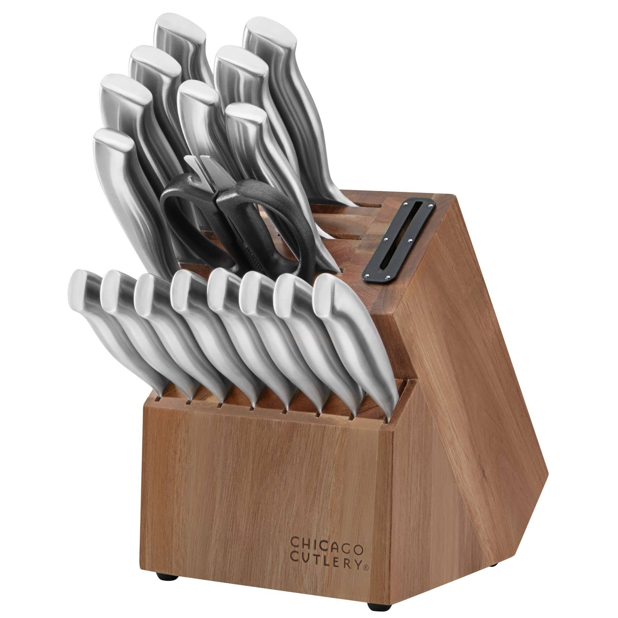 Chicago Cutlery Cutlery Set, Stainless Steel Handle