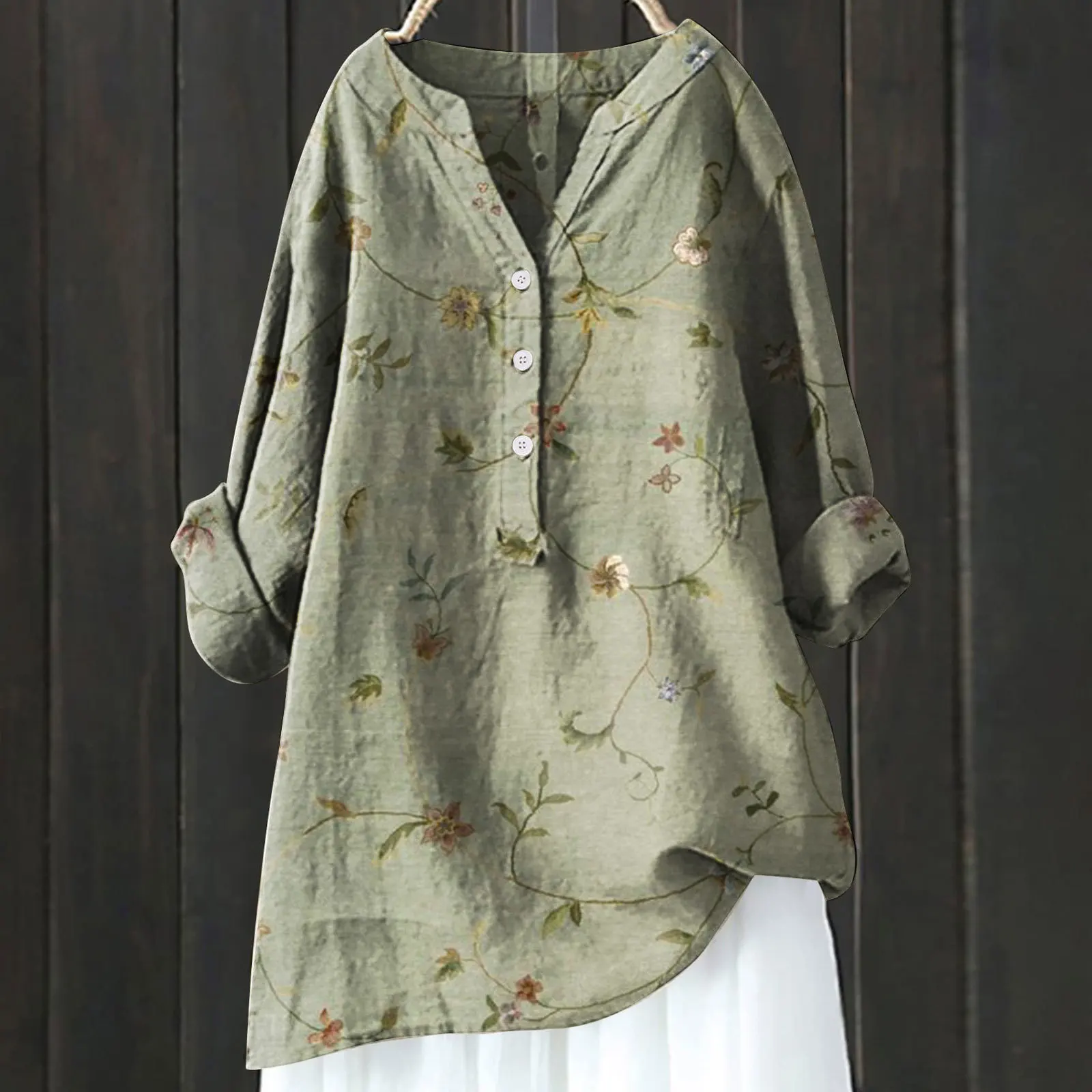 Daniela - Élégante Blouse Fleurie