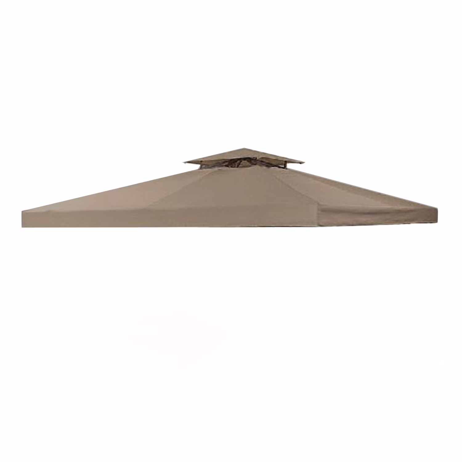 Garden Winds Universal Two-Tiered Replacement Gazebo Canopy Top, Nutmeg, RipLock 350