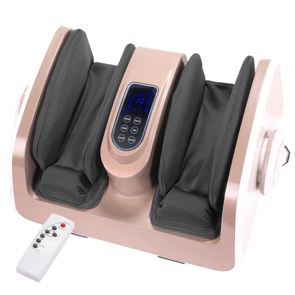 Shiatsu Kneading Rolling Foot Forearm Leg & Calf Massager w/ Heating