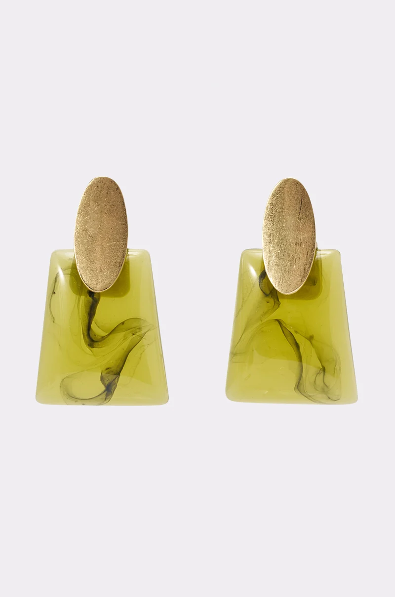 LIME LIGHT DROP EARRINGS - Akira Store