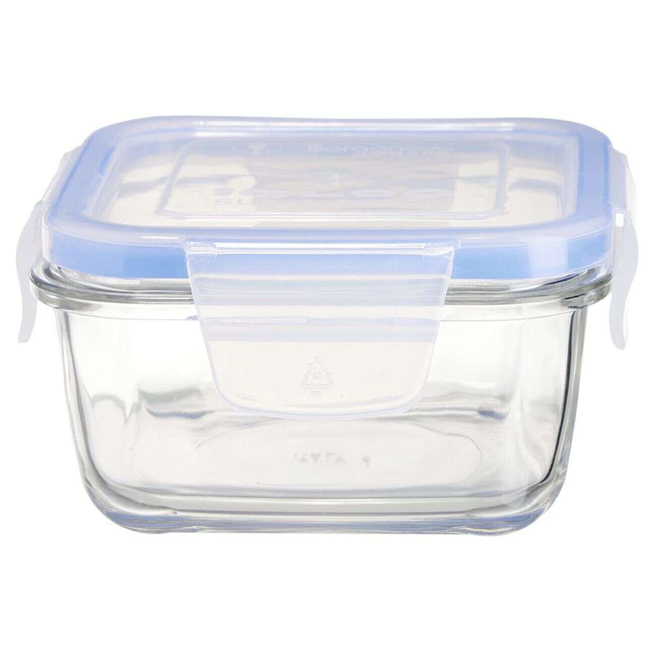 Boîte de conservation en verre hermétique L17xl17xH8,6 cm