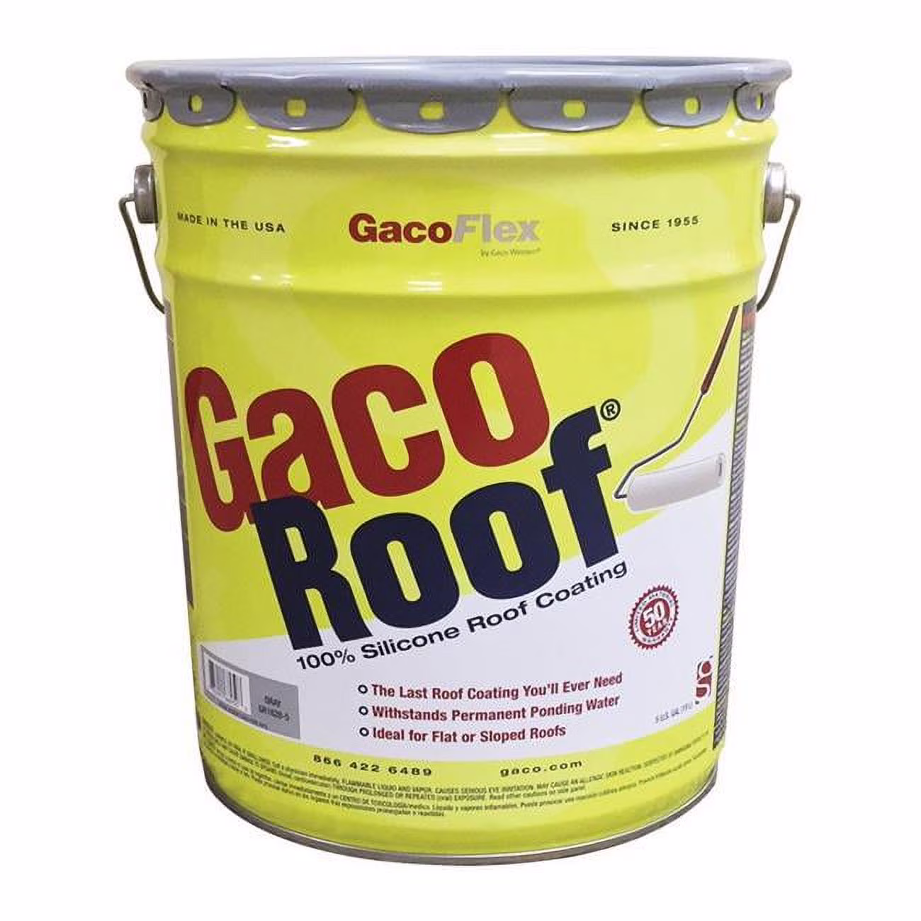 Silicone Roof Coating 5 Gallon GACSRCG5