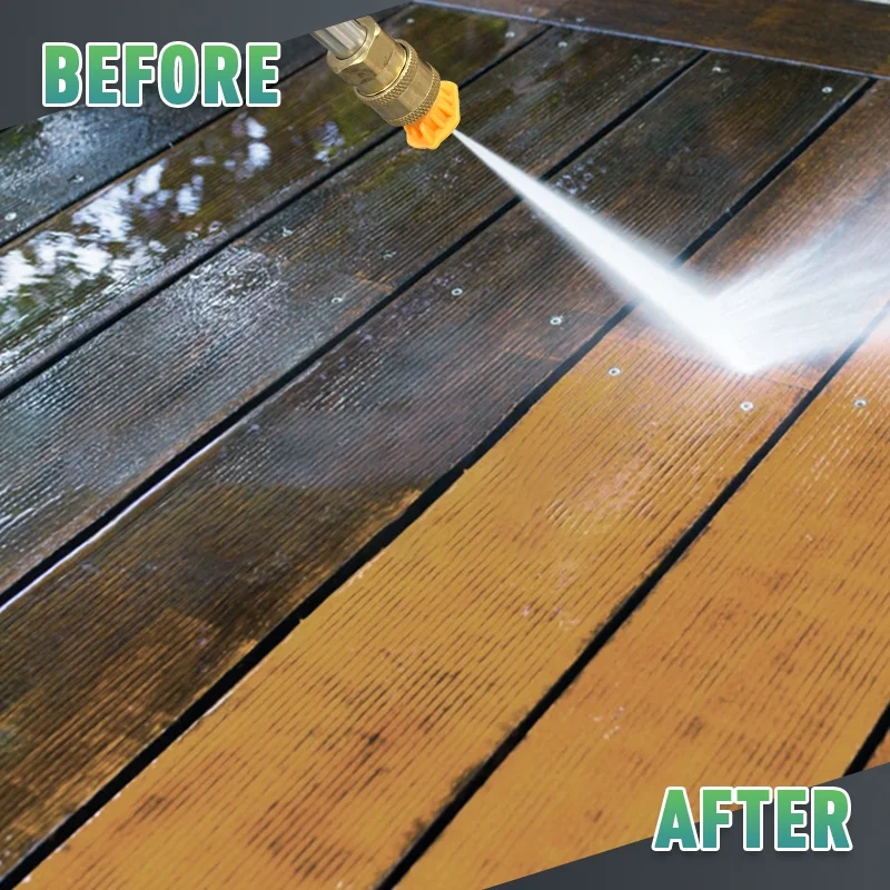 Electric Pressure Washer 5000PSI-Max 3.6GPM Power Washer Touch Screen Adjustable Pressure,4 Nozzles and 500ml Foam Cannon Power Washer Cleaning for Patio Yellow(5000 psi) - Image 7