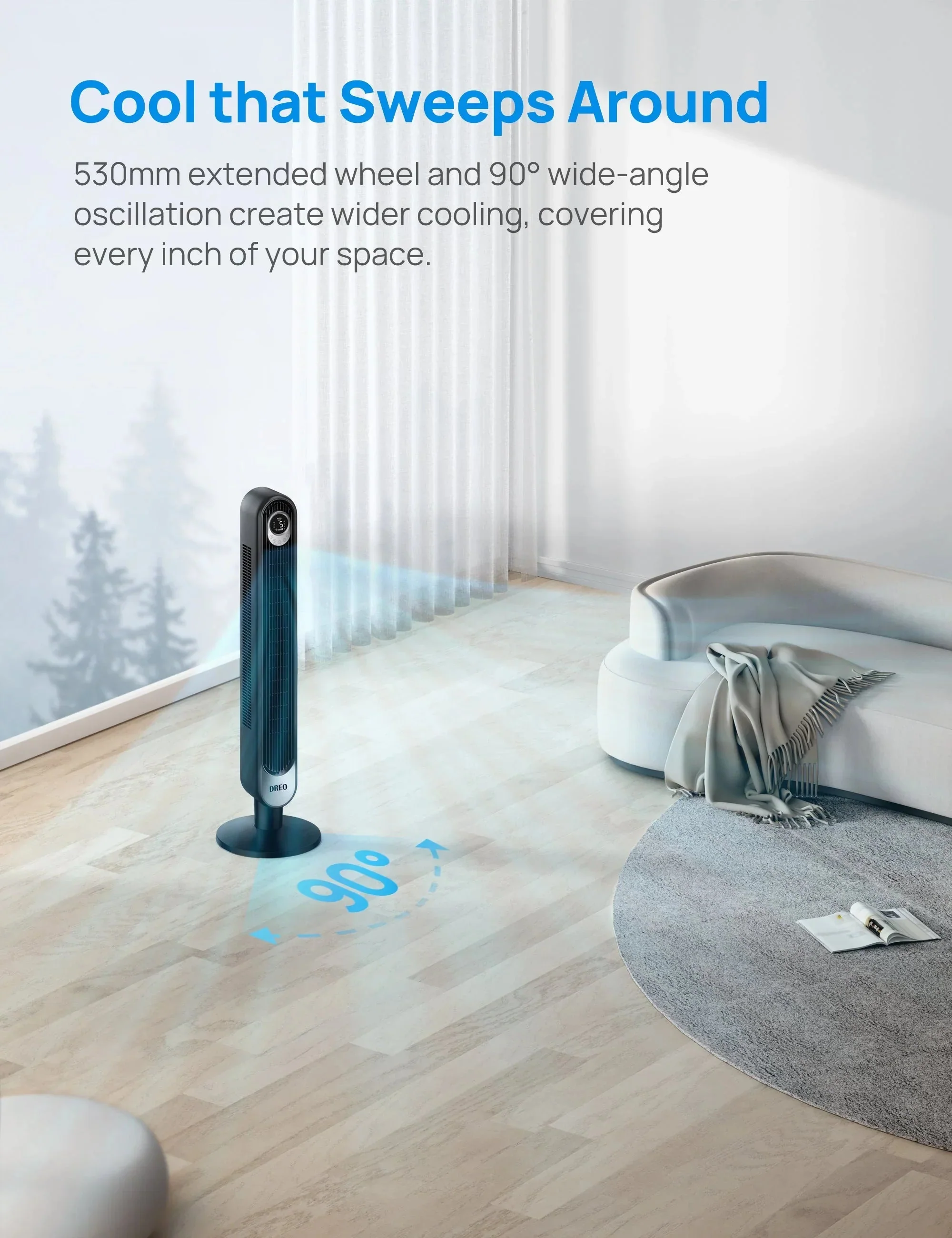 Tower Fan Cruiser Pro T1