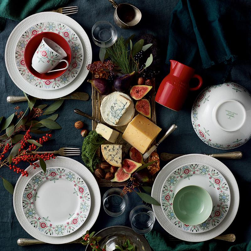 Swedish Grace Winter tallerken 27 cm