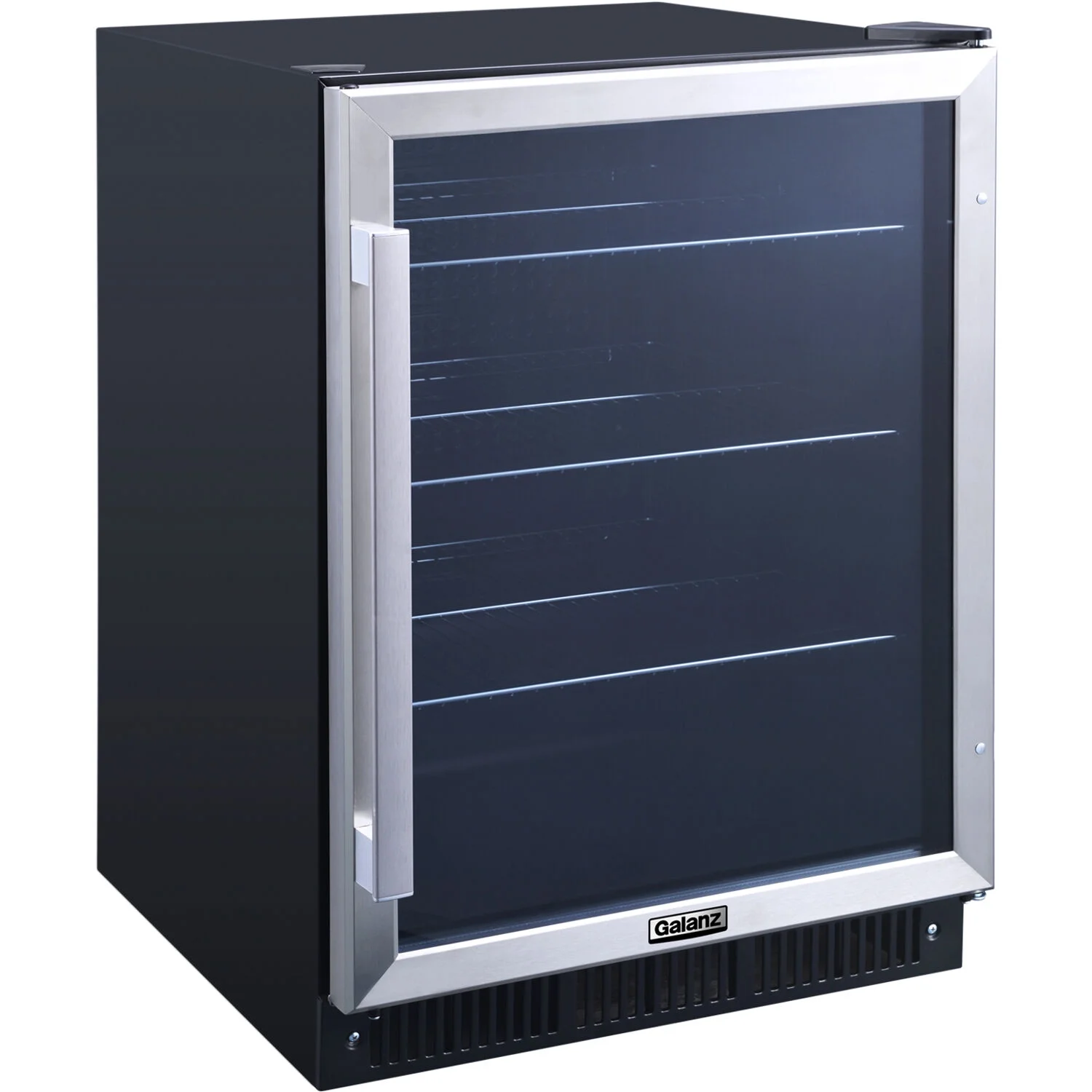 5.7 Cu. ft 172 Cans French Door Beverage Refrigerator, Stainless Steel, 23.4 in Wide, New(157 Can Stainless Steel) - Image 7