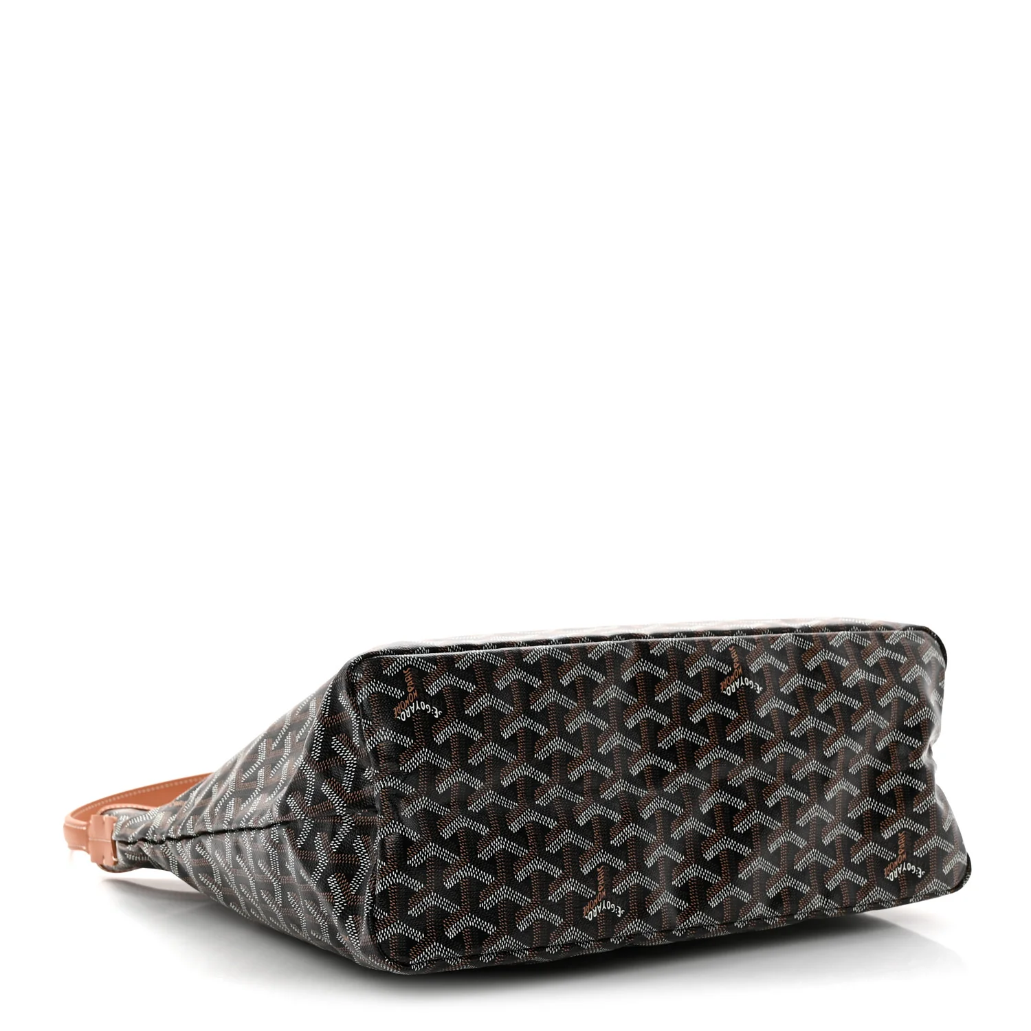 Goyardine Boheme Hobo Black Gold