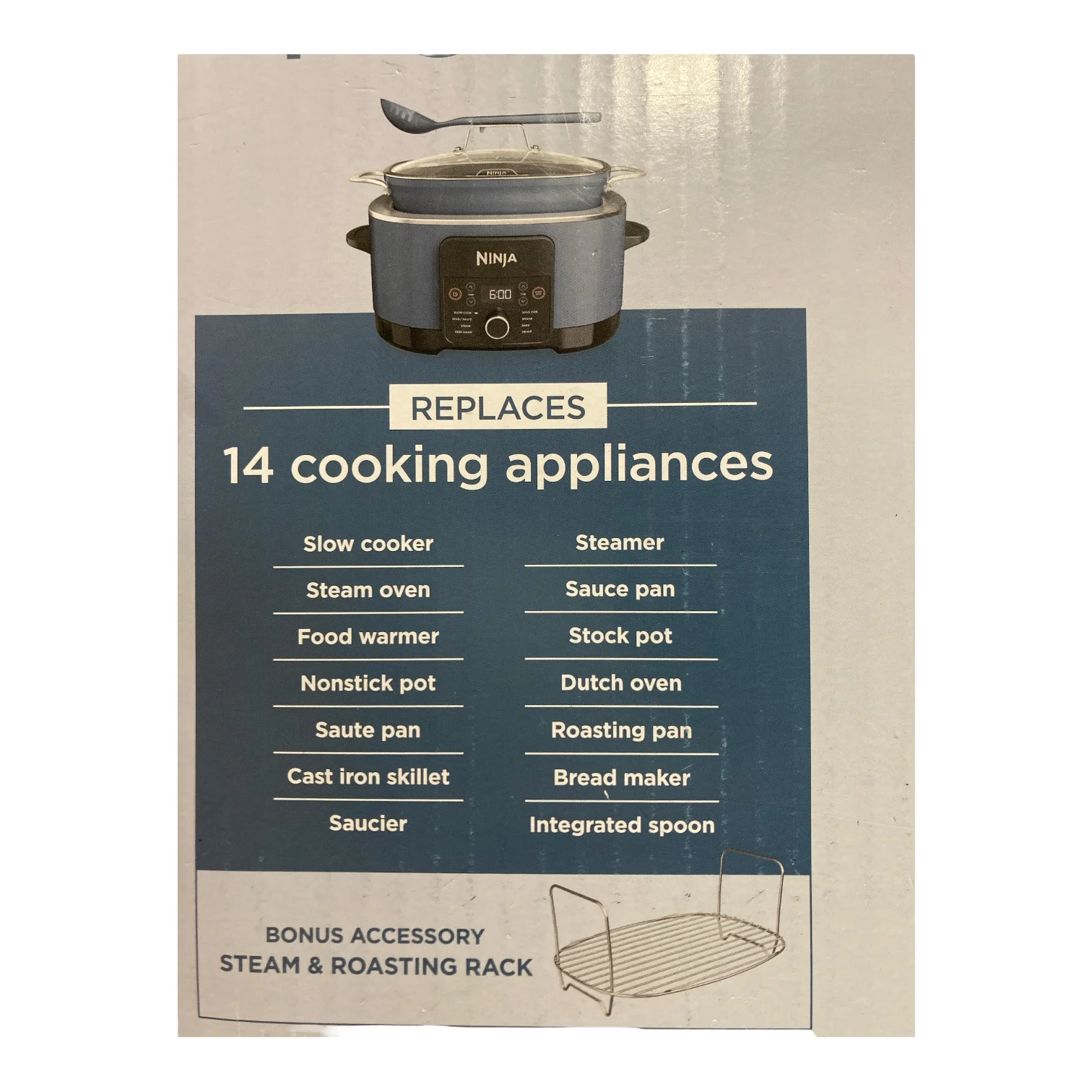 Ninja Foodi Possiblecooker PRO 8.5 Quart Multi - Cooker, Blue