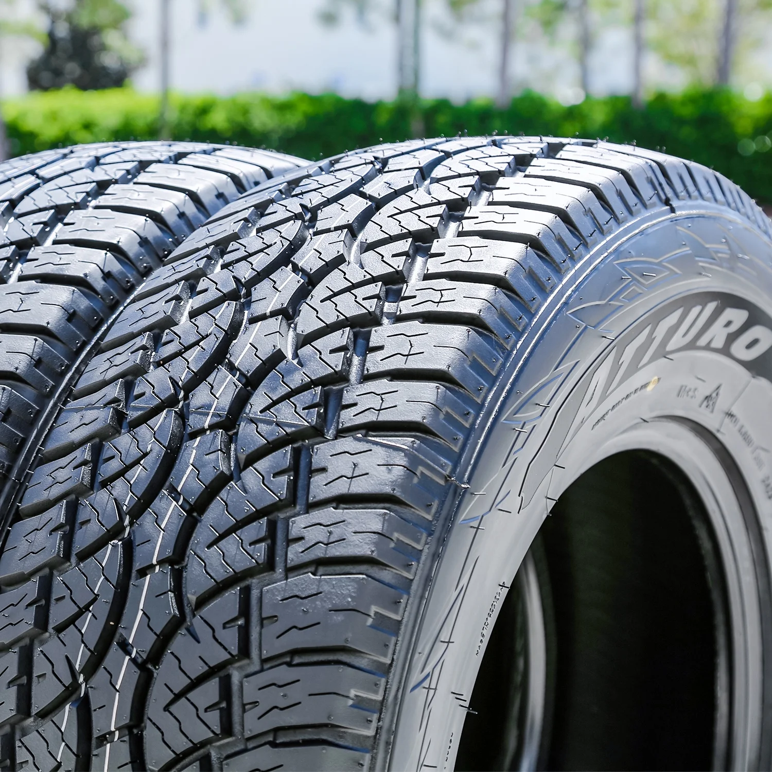 Set of 4 (FOUR) Atturo Trail Blade A/T LT 245/75R16 Load E (10 Ply) AT All-Terrain Tires