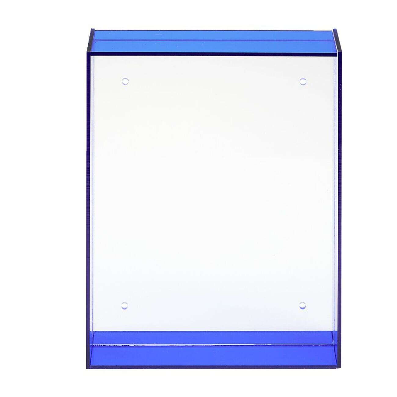 Cadre néon acrylique 21xH4x16cm bleu