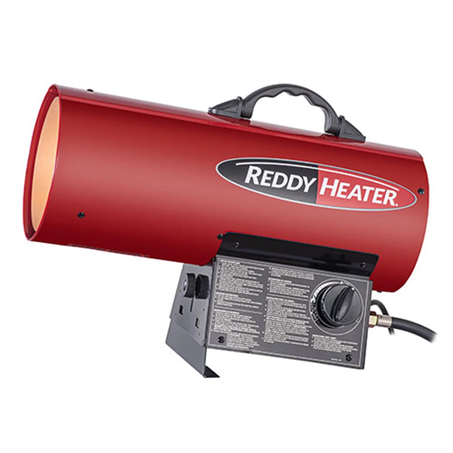 REDDY HEATER 60, 000 - BTU Propane Indoor/Outdoor Forced - Air Heater with Adjustable Base Stand and Quiet Drive, RFG60V, RFG60V