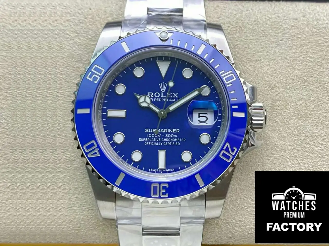 Rolex Submariner 116619LB-97209 VS Factory Stainless Steel