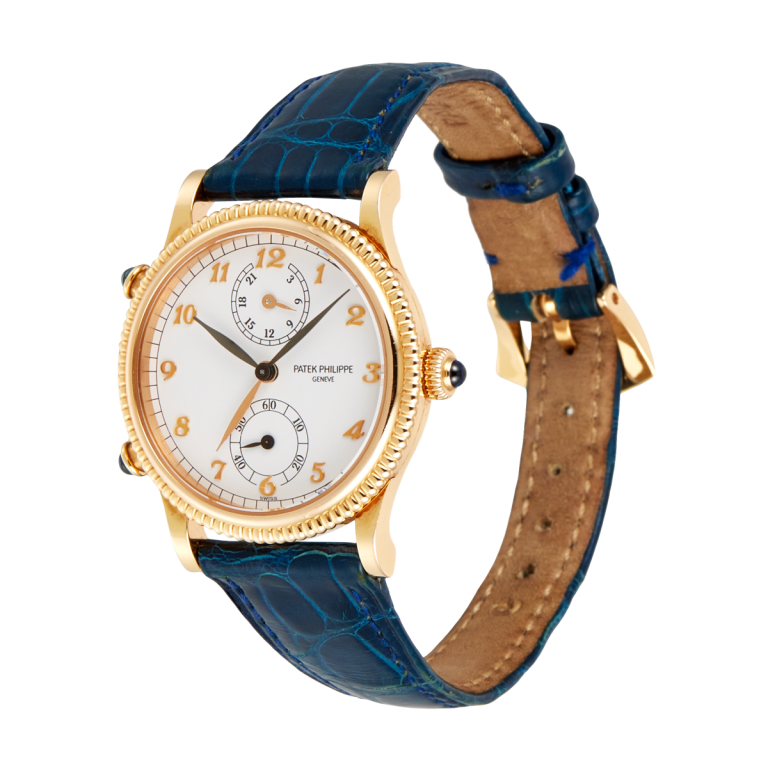 [Super Clone] Patek Philippe Travel Time Women's Gold White Dial Model 4864R-001