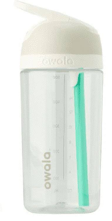 Owala Flip-Top Tritan Water Bottle, 18oz White