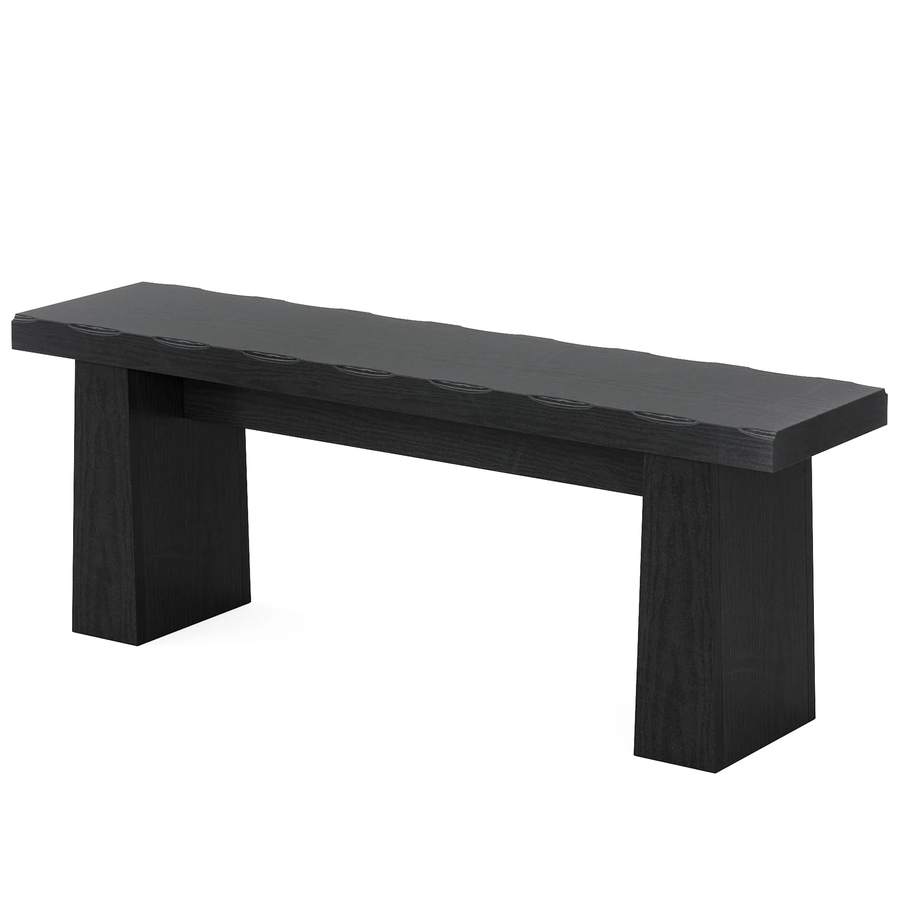 Fnova 48 Wooden Two - Person Backless Entryway Bench with Under - Bench Storage for Outdoor Garden, Living Room, Bedroom, Dining Room, Hallway