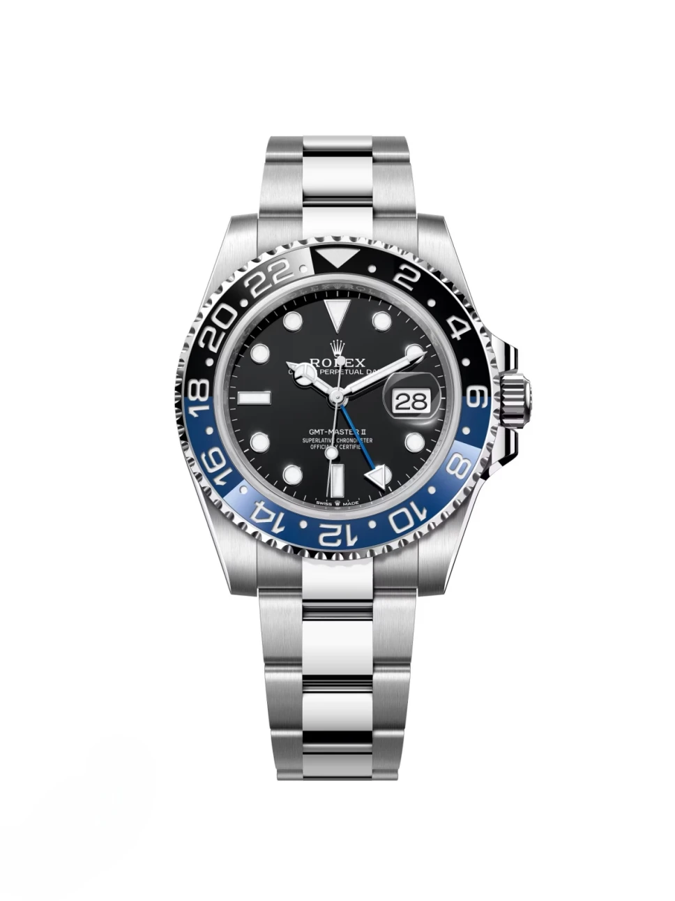 [super clone]Rolex GMT Master II 40 Batman 40mm 126710BNLR 2023
