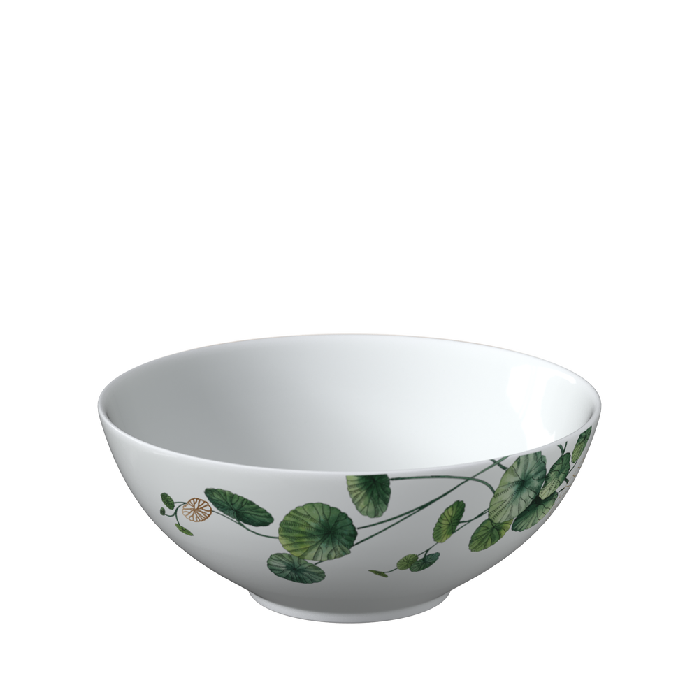 Avarua Appetizer/ Dessert Bowl - Multi-colored, 13.6 oz, Premium Bone Porcelain