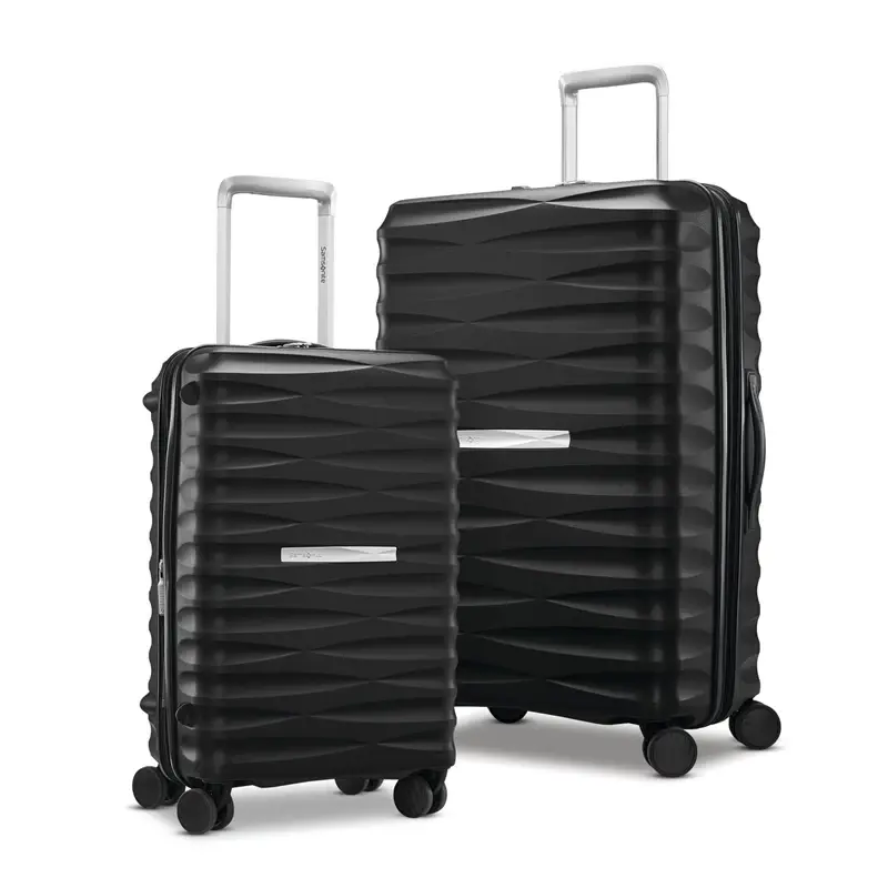 Black Voltage DLX 2 Piece Set (CO/M) Hardside Luggage | 8692-OCSWV - SAMSONITE OUTLET