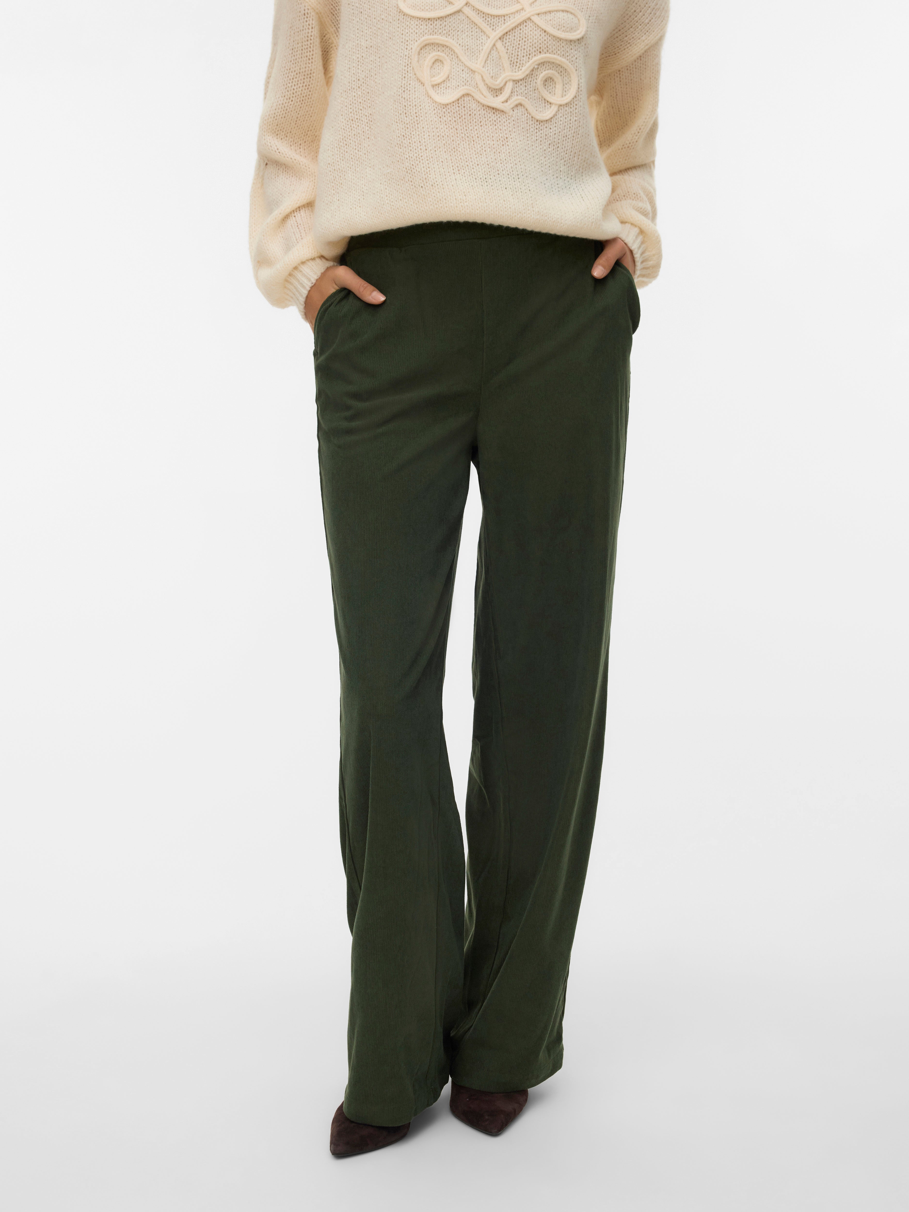 VERO MODA® VMVILJA High waist Corduroy Trousers