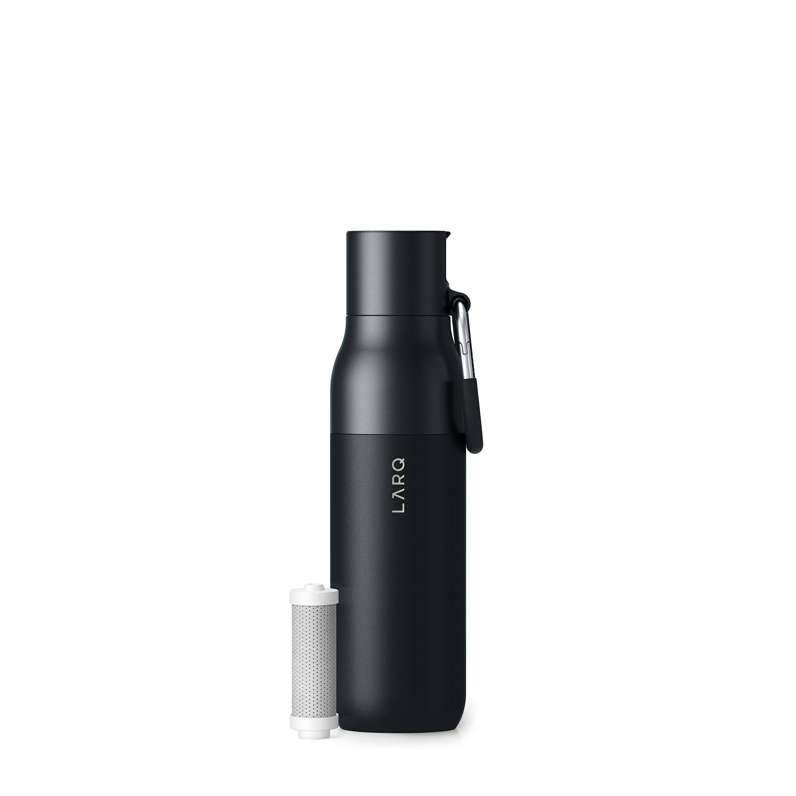 LARQ Black Self-Cleaning Filtered Water Bottle