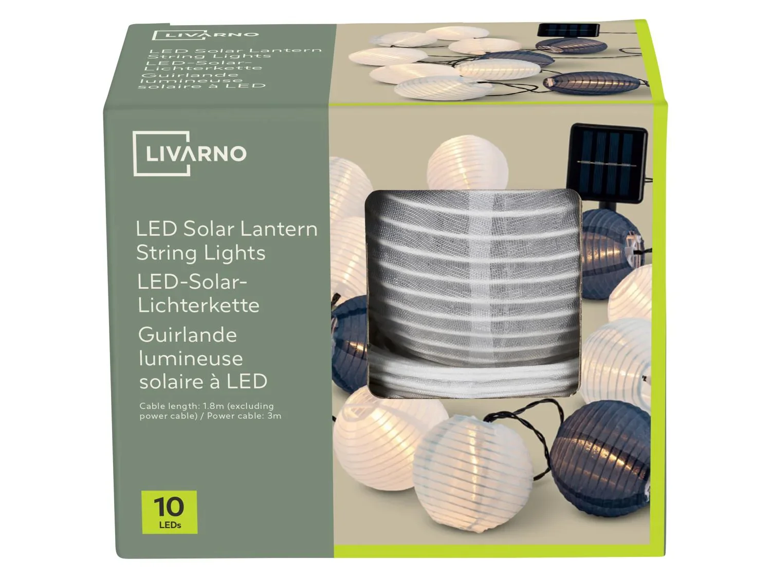 LIVARNO Guirlande lumineuse solaire  LED