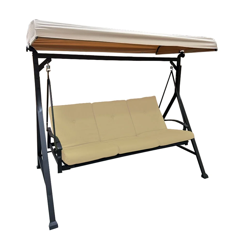 Garden Winds Replacement Canopy Top Cover Compatible with The Belden Park Swing Version III - RipLock 350